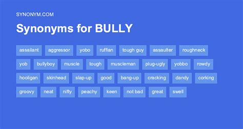 synonyms for bullying